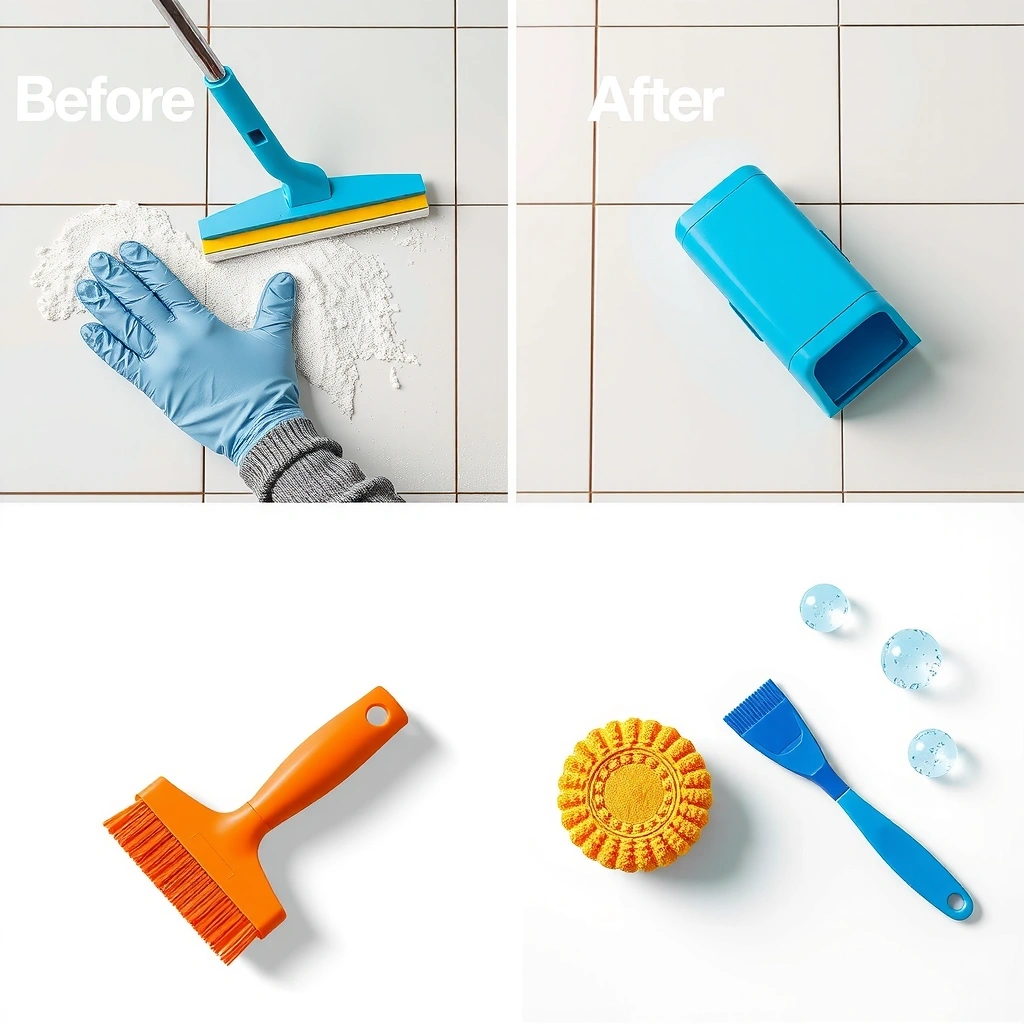 Deep cleaning service showing detailed work