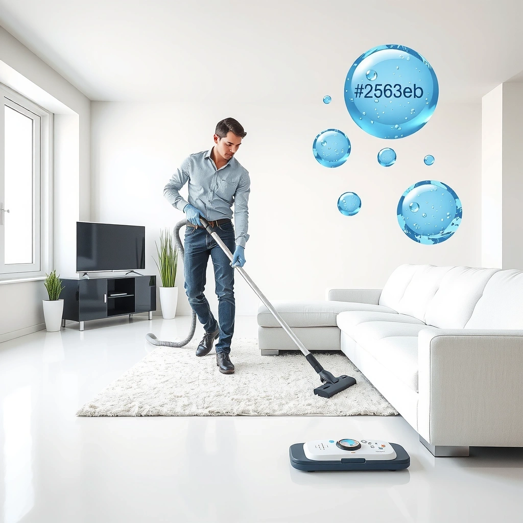 Modern house cleaning service